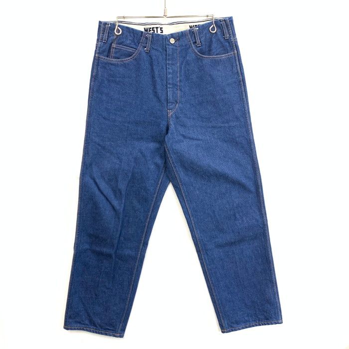 【中古品】WESTOVERALLS 19FWPT801 801S DENIM デニムパンツ ジーンズ ボトムス ブランド 古着 サイズ：W32 カラー：インディゴ メンズ 【151-240720-gm-7-fuz】
