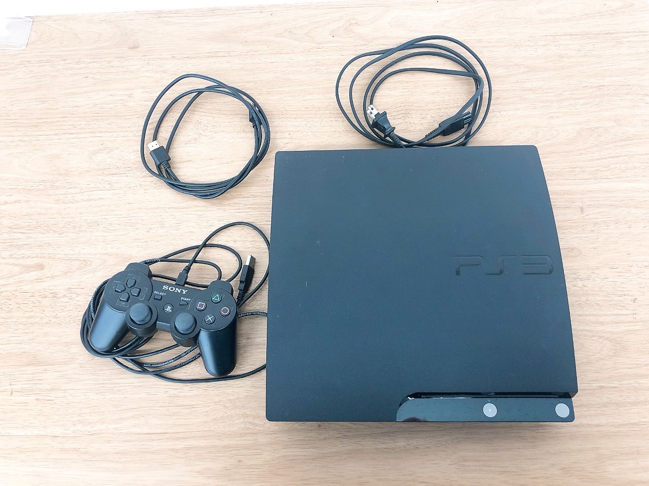 ÷ 通電 済み PlayStation 3 本体 コントローラー ゲーム機本体 2