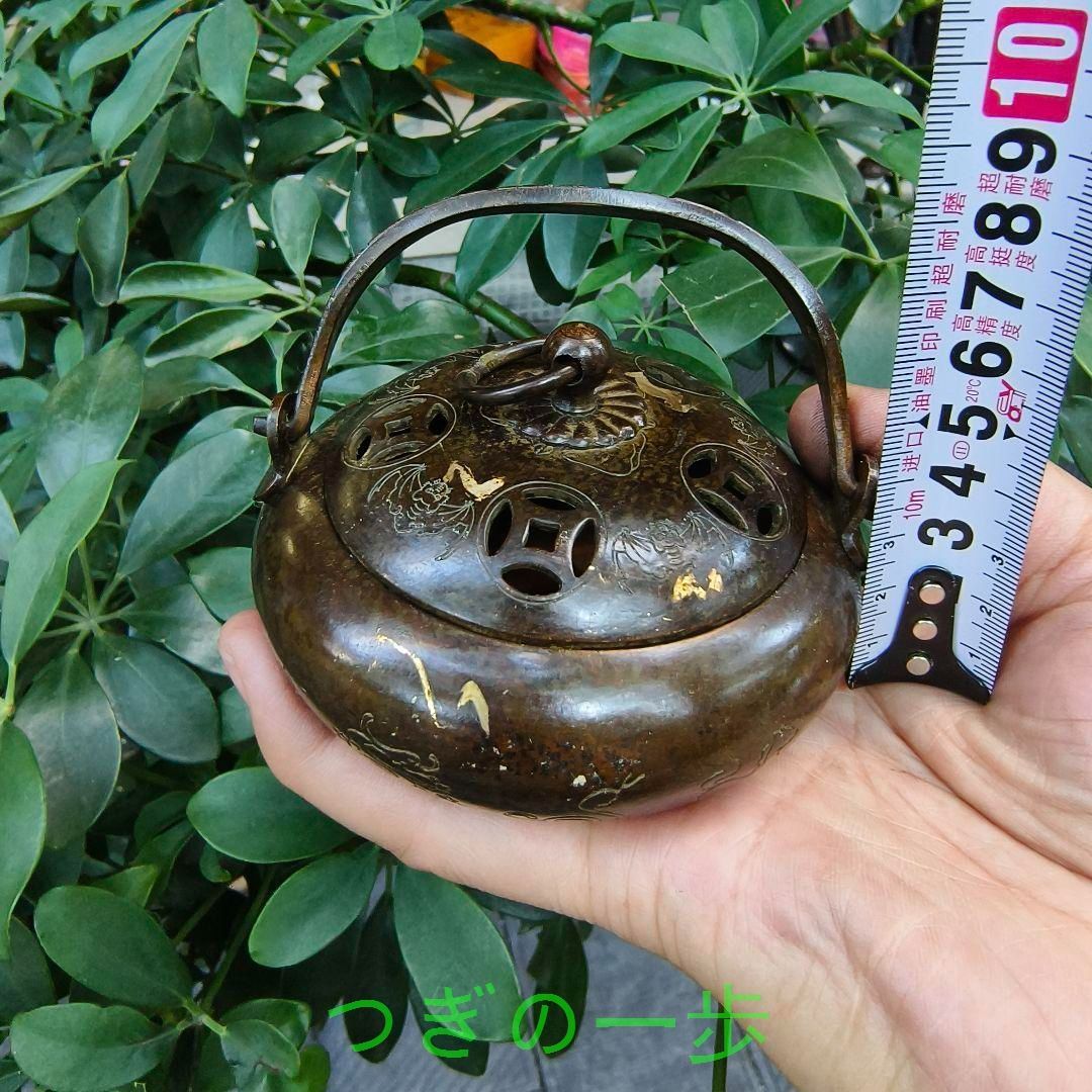 銅器 浄化空気香炉 暖手炉 禅意 香道 茶道 盤香炉 工芸品 置物 銅器 浄化空気香炉 暖手炉 禅意 香道 茶道 盤香炉 工芸品 置物
