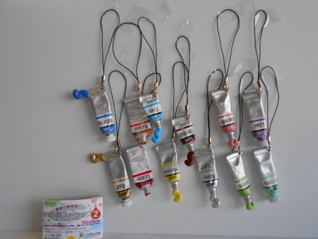 ♯Jwi30EJ絵の具ストラップ2シークレット入全12種-ファッション