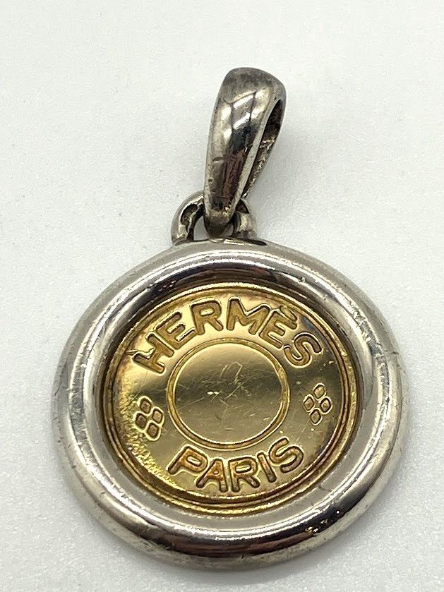 IT7WA169515Z】HERMES エルメス ヴィンテージ Au750 Ag925 セリエ