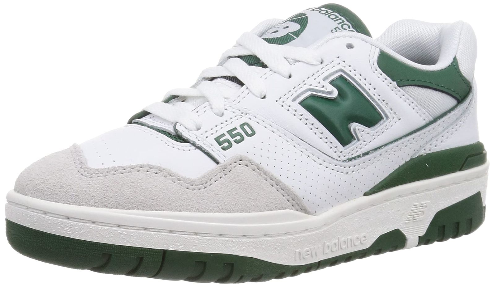 [ニューバランス] スニーカー BB550 メンズ レディース WT1(ホワイト/グリーン) 28.0 cm D [WT1(ホワイト/グリーン)] [28.0 cm D]