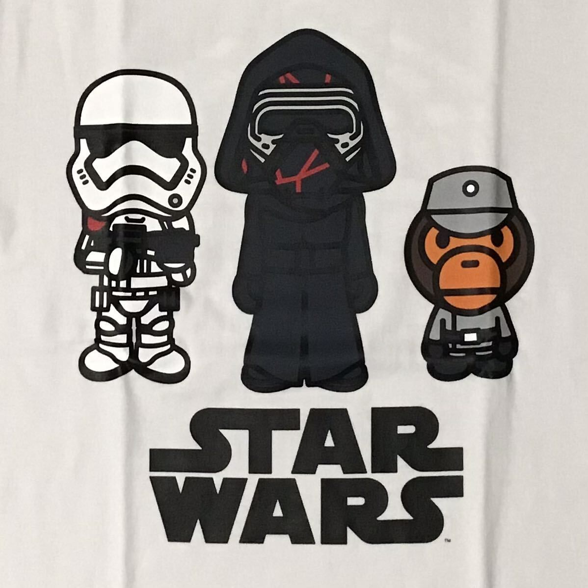 ☆新品☆ Starwars × BAPE マイロ Tシャツ Sサイズ a bathing