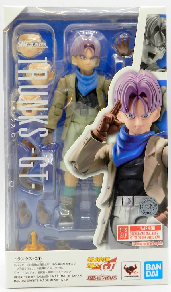 BANDAI - S.H.FiguartsドラゴンボールGTよりトランクス-GT (2個セット) S.H.Figuarts トランクス -GT- | 魂ウェブ