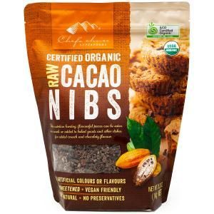 5営業日で発送 シェフズチョイス オーガニックローカカオニブ 1kg 有機カカオニブ Organic raw cacao nibs YOD1K 入数 2