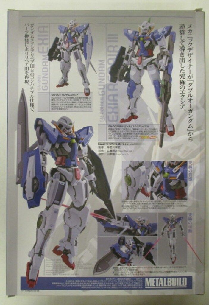 BANDAI - メタルビルド　ガンダムエクシア&amp;リペアⅢ　再販版　新品未開封 ヨドバシ.com - バンダイ BANDAI METAL BUILD ガンダムエクシア