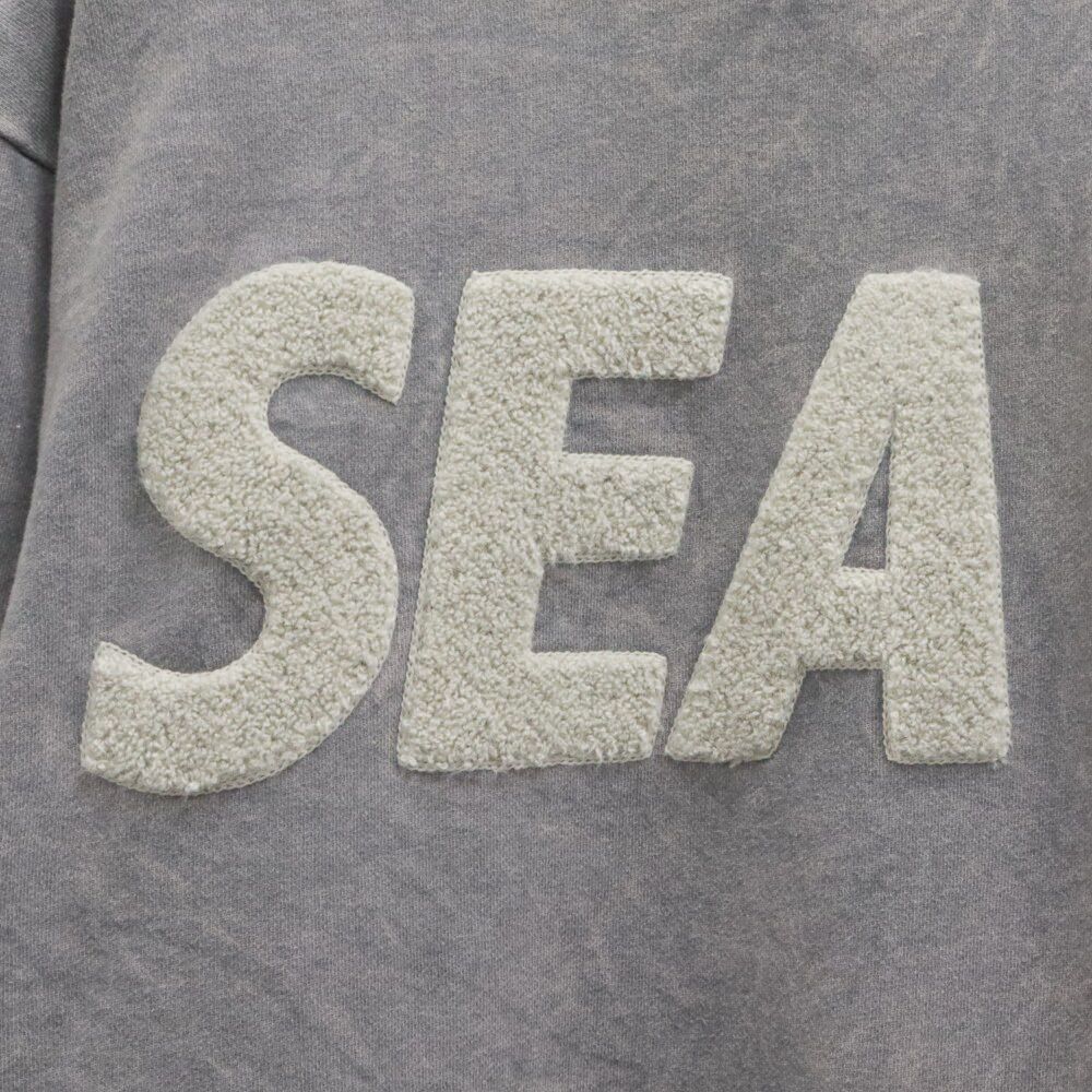 WIND AND SEA (ウィンダンシー) SEA CHENILLE EMB SULFUR CREW NECK  