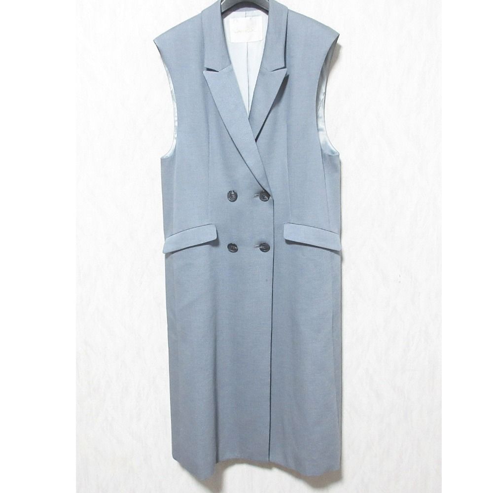 良品 23AW Grace Class グレースクラス テーラードロングジレコート 