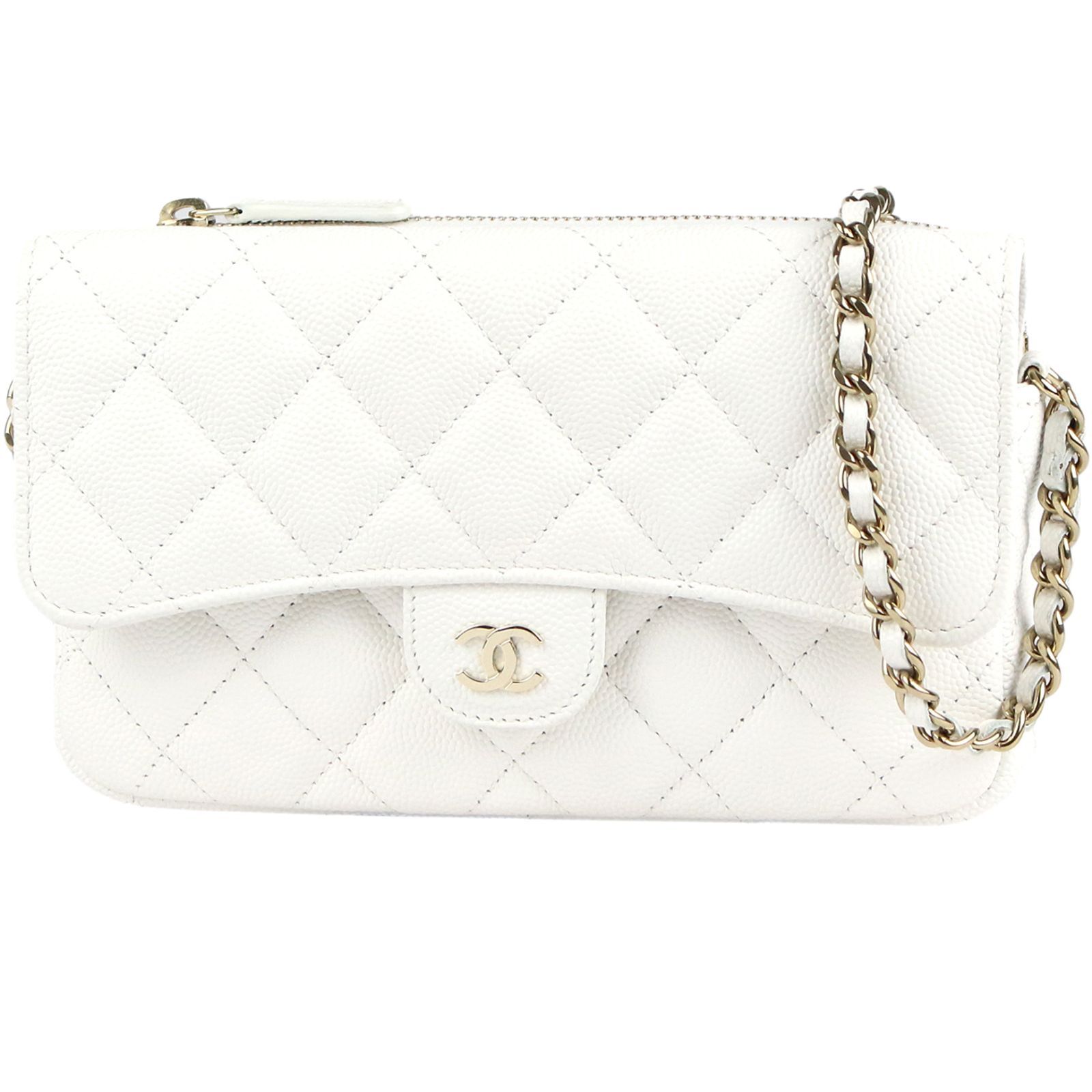 CHANEL/シャネル マトラッセ フラップ フォン ケース(チェーン CHANEL/シャネル マトラッセ フラップ フォン ケース(チェーン