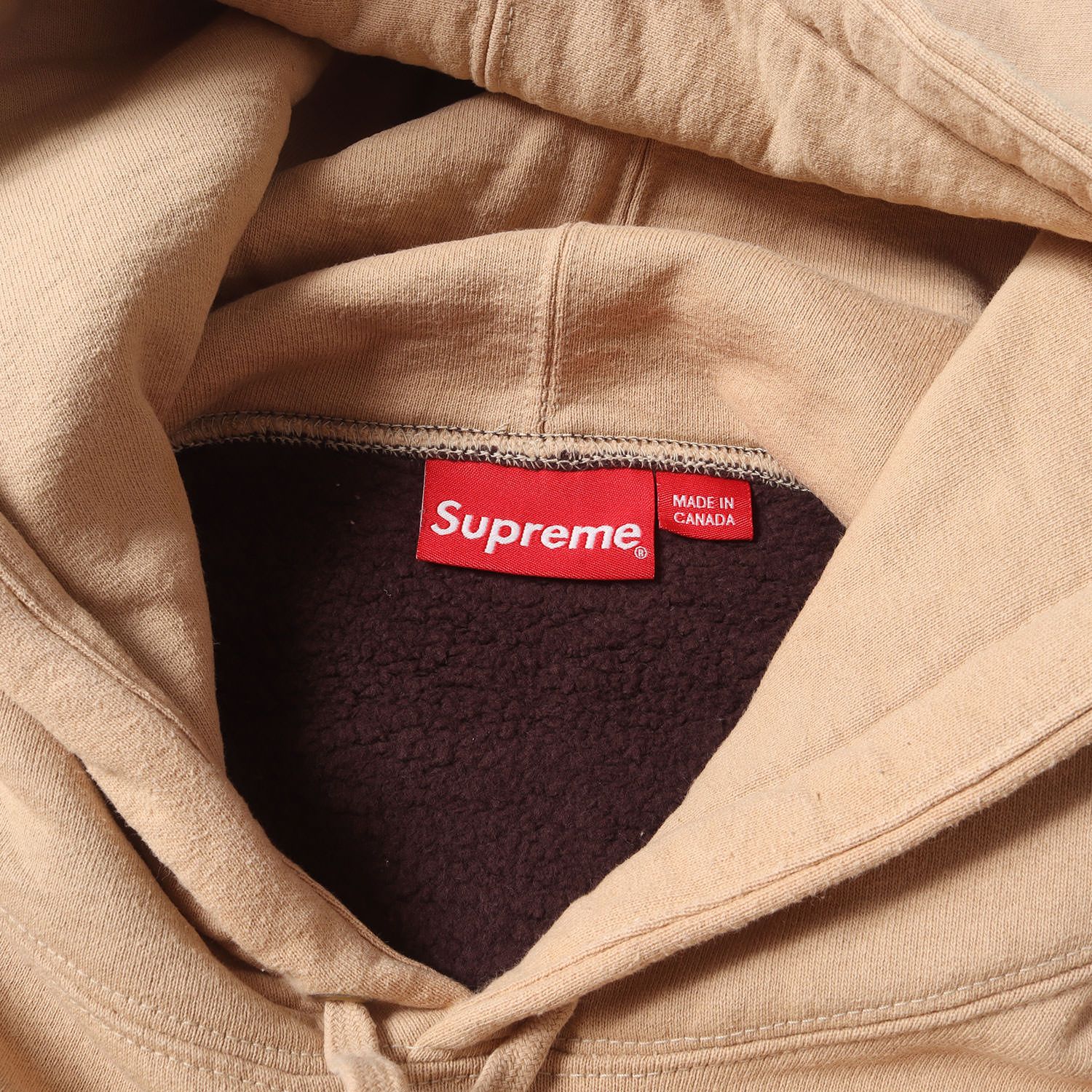 Supreme シュプリーム パーカー タン ブラウン サイズ:M | 21AW