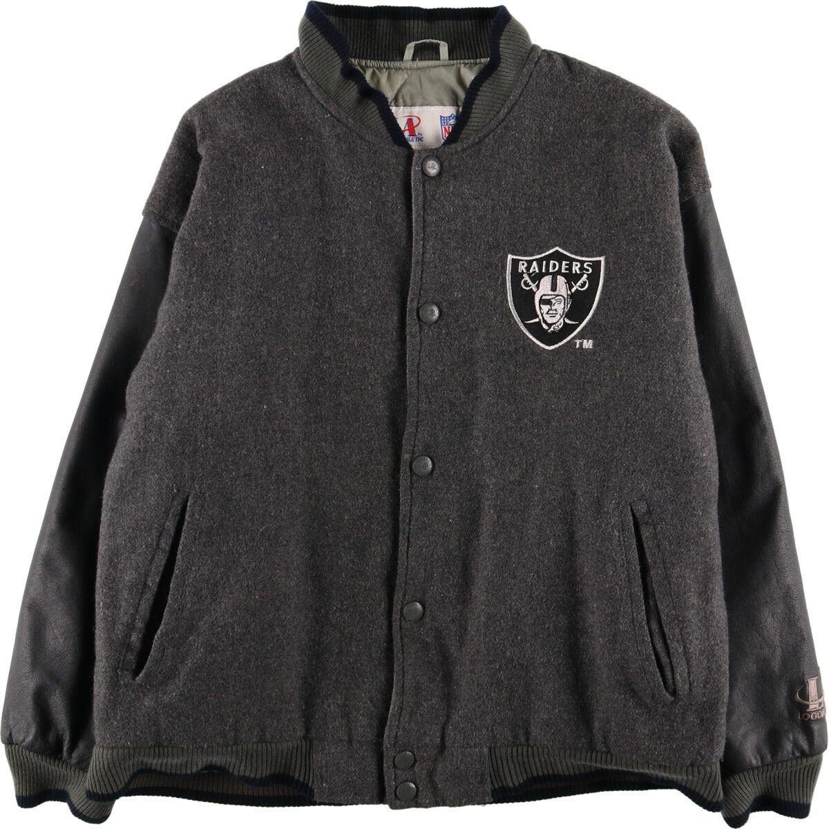 公式セール 古着 90年代 LOGO ATHLETIC NFL LOS ANGELES RAIDERS