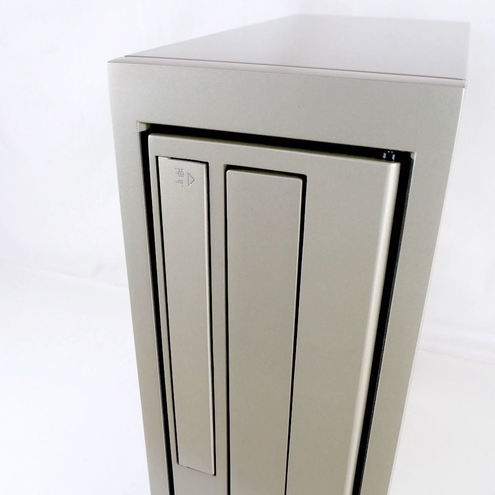 前入れ前出し プッシュ錠