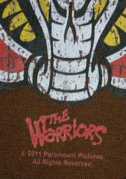 ザ・ウォリアーズ Tシャツ The Warriors 茶 ウォルター・ヒル 映画T