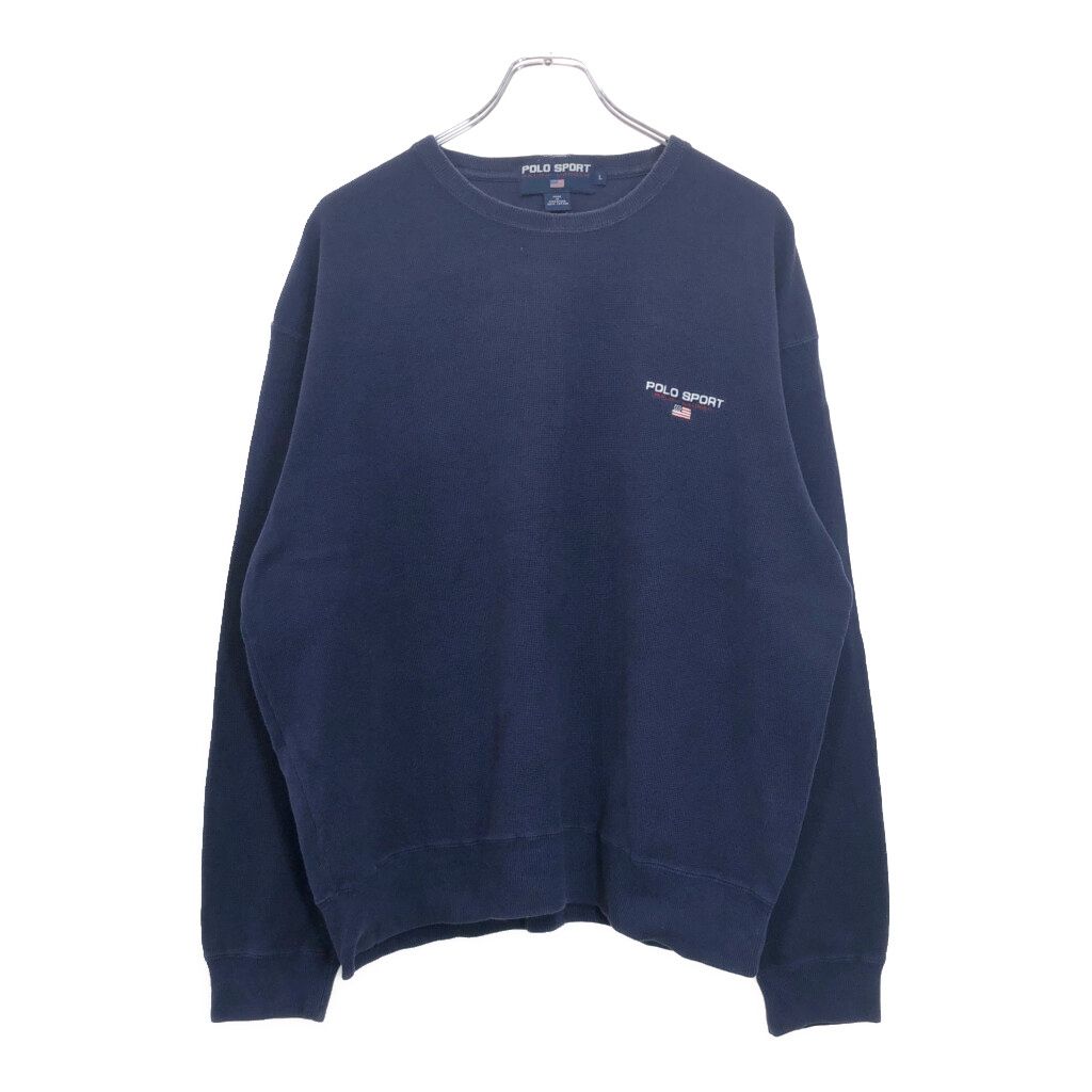 90s POLO SPORT ジップアップスウェット L アクティー製 希少 90s POLO SPORT ジップアップスウェット L アクティー製 希少