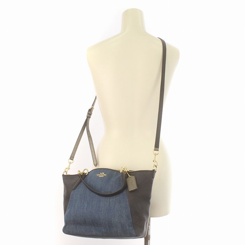 コーチ COACH 2WAY ショルダーバッグ ハンドバッグ フローラル