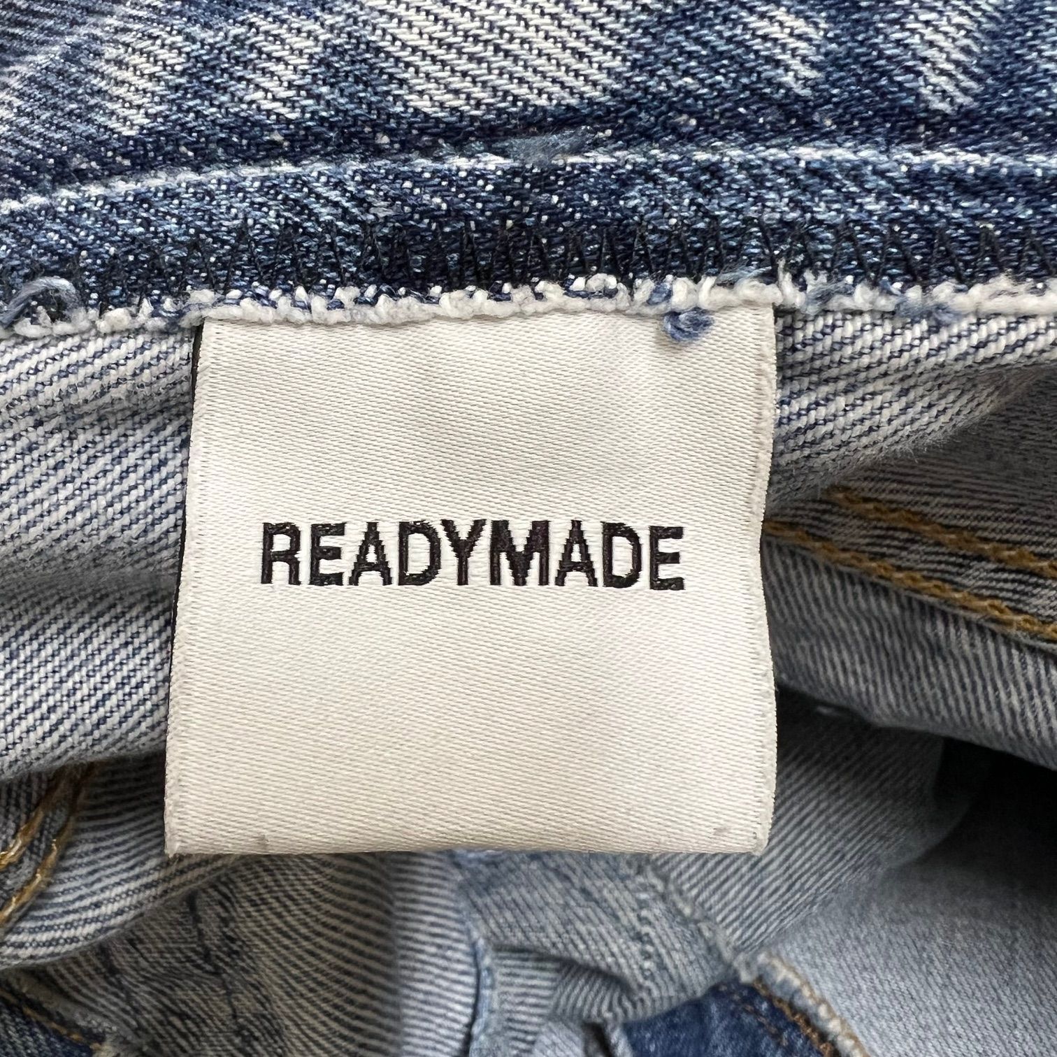 定価126500円 READY MADE 23AW 再構築 DENIM WIDE PANTS デニム