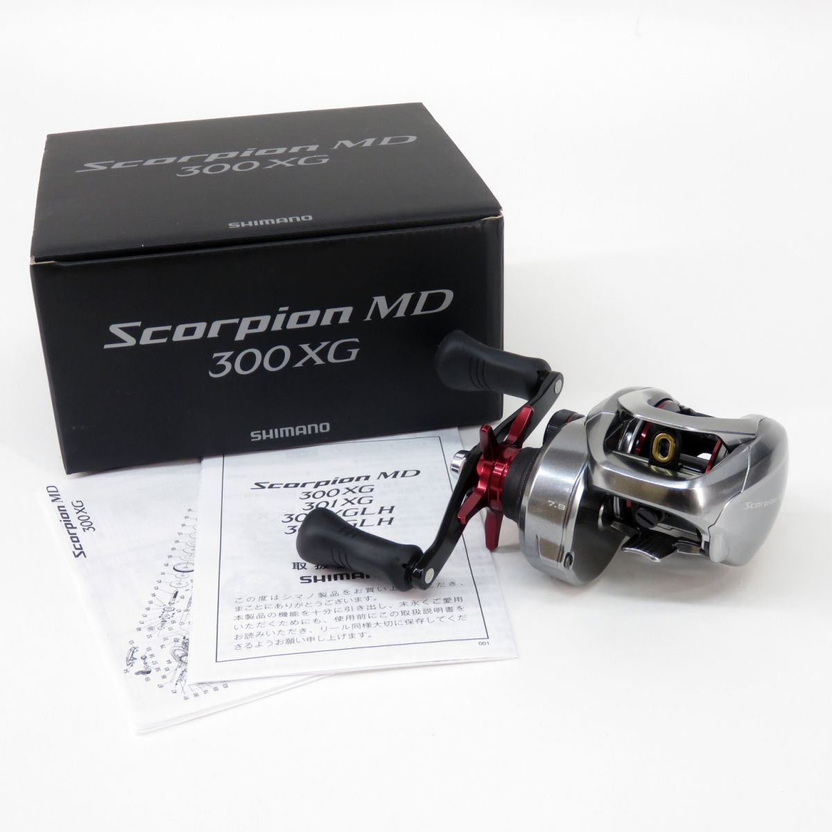 SHIMANO シマノ 21 Scorpion スコーピオン MD 300XG 043573 右ハンドル ベイトリール ※中古