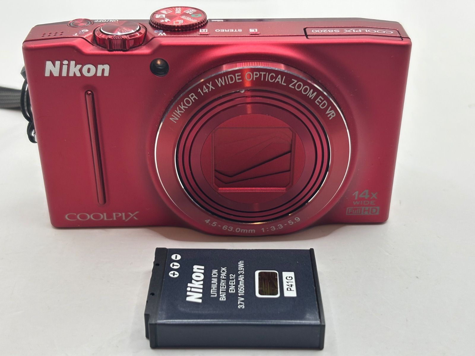 Nikon COOLPIX S8200 デジタルカメラ ノーブルブラック
