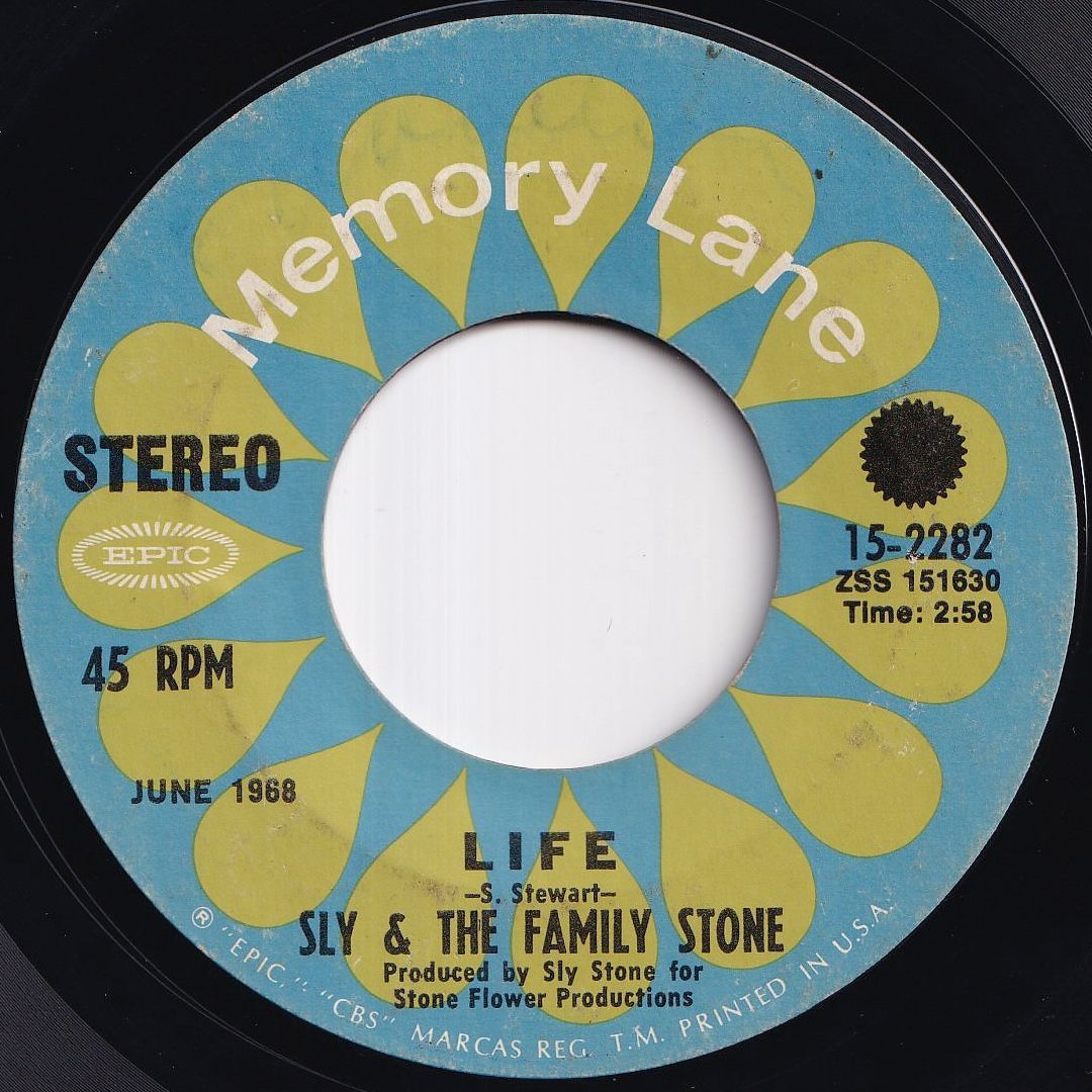 Sly & The Family Stone Dance To The Music / Life Epic US 15