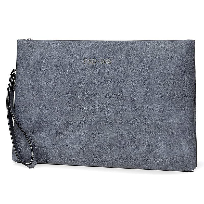 【新品】 [FSD.WG] クラッチバック メンズ セカンドバッグ 手持ちバック PU レザー 紳士鞄 結婚式 着脱ベルト付き パーティー【正規品 】 1