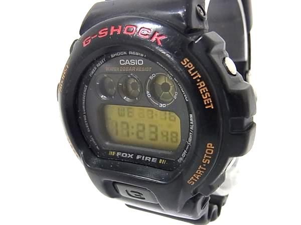 CASIO G-SHOCK FOX FIRE DW−6900腕時計稼働品 □稼働品□美品□ CASIO
