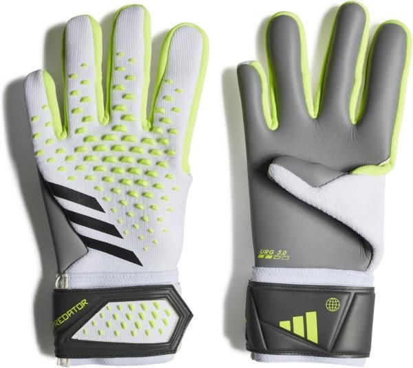 【新品・2営業日で発送】ADIDAS アディダス 33_PDGKグローブLGE (CB110) 色 : WHT/ルシッドレモン サイズ : 7 