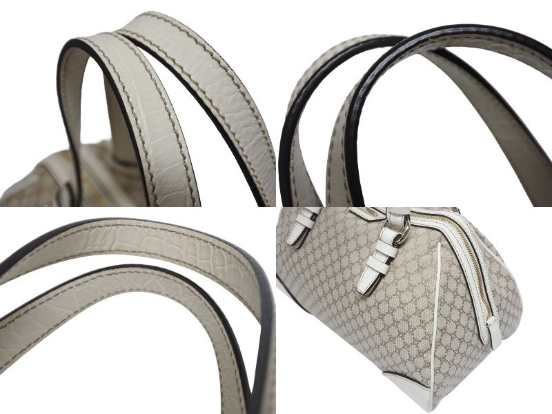 CELINE セリーヌ マカダム柄 ハンドバッグ ミニボストンバッグ