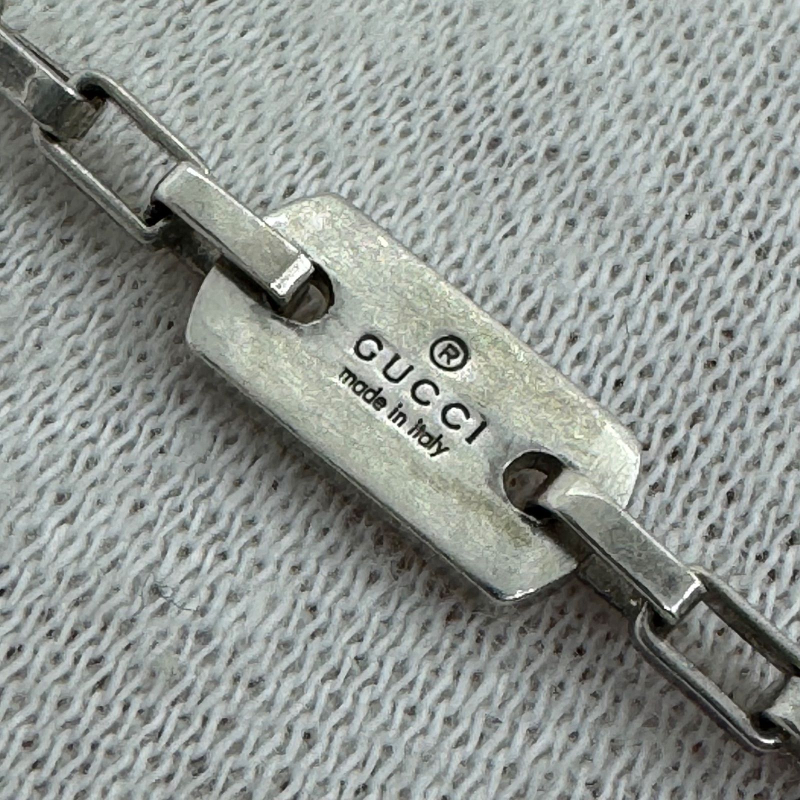 GUCCI ベネチアン スクエア 50cm 幅2mm チェーンのみ ネックレス