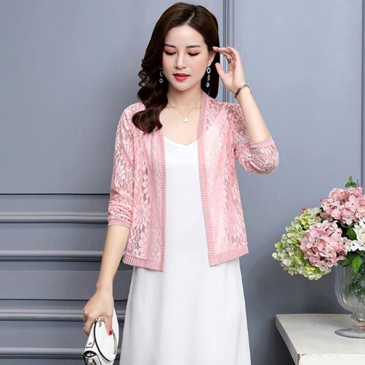 Harrods レースボレロ ピンク フォーマル ジャケット 総レース ハロッズ Harrods レースボレロ ピンク フォーマル ジャケット 総レース