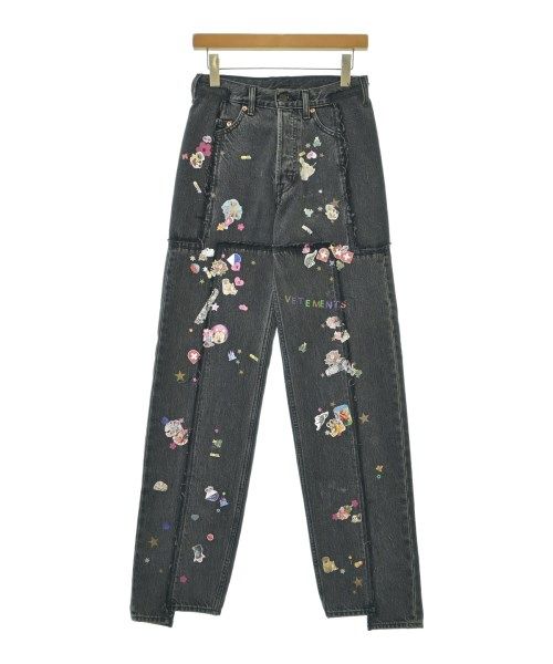VETEMENTS デニムパンツ レディース 古着 送料無料