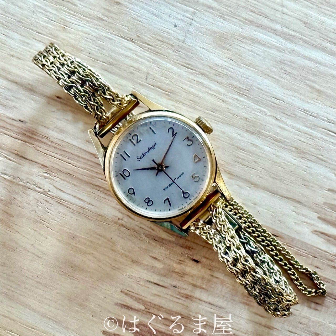 40s バーベル デイトグラフ 手巻き 3カレンダー メンズウォッチ 点検済  