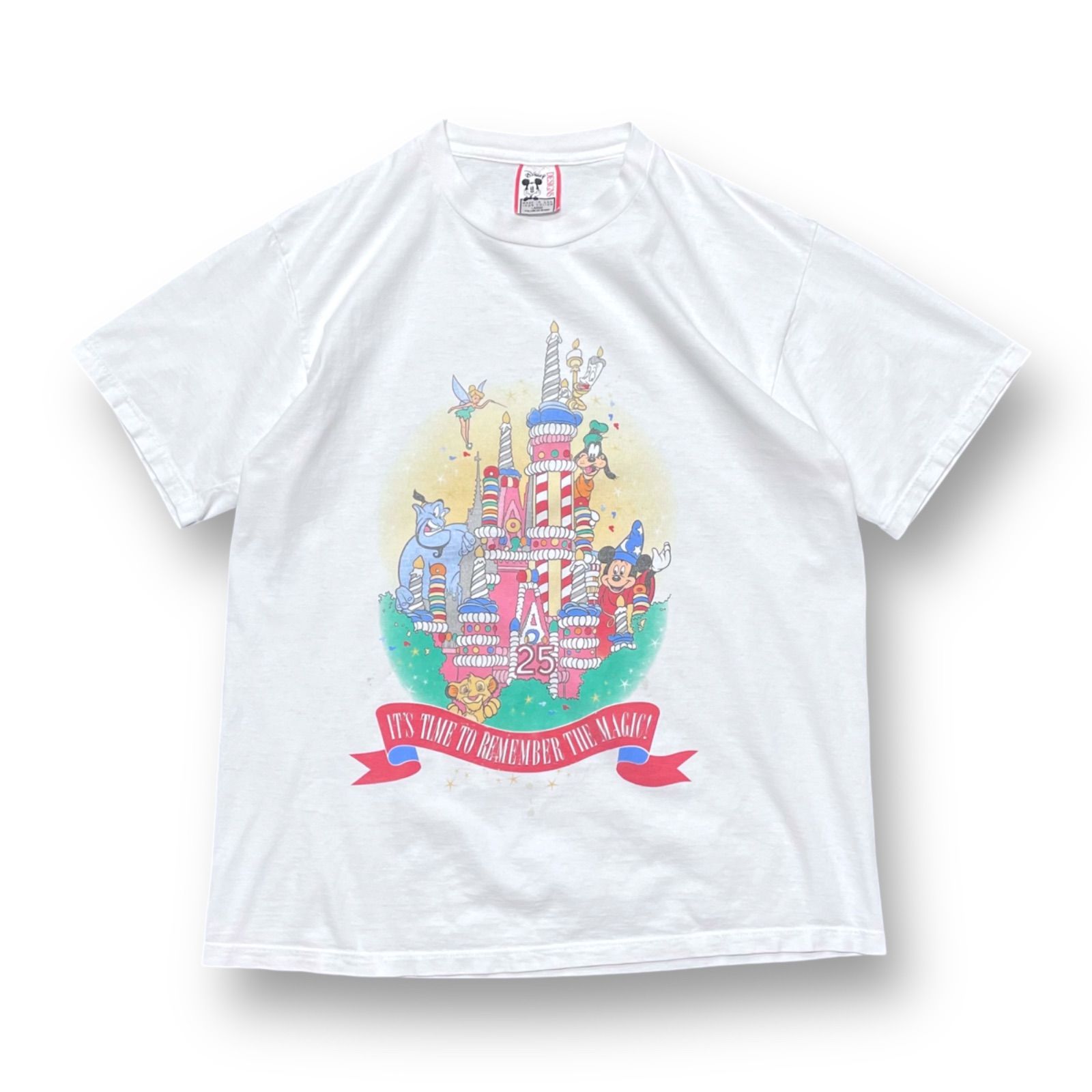ジーニー ヴィンテージTシャツ ビンテージ 90s アラジン ジーニー ディズニー Tシャツ - メルカリ