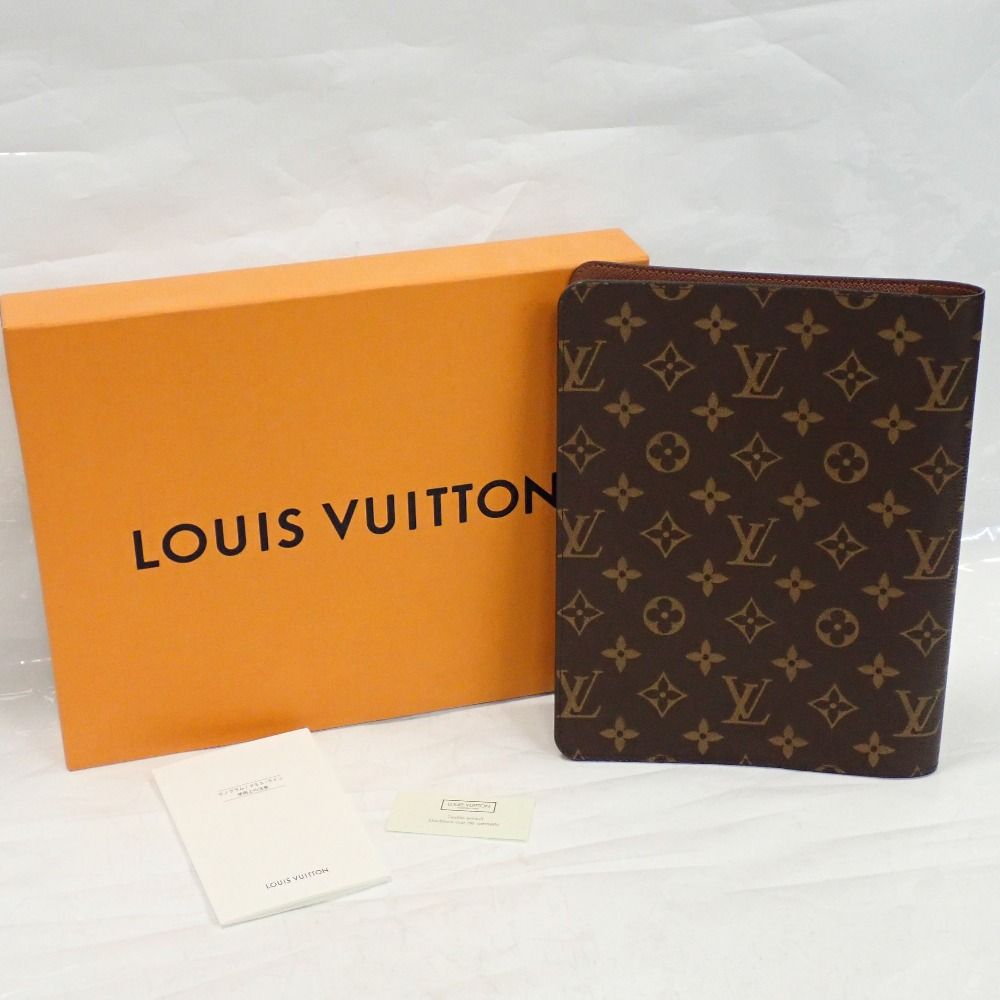 Th998302 ルイ ヴィトン モノグラム アジェンダ･ビューロー R20100 手帳カバー LOUIS VUITTON
