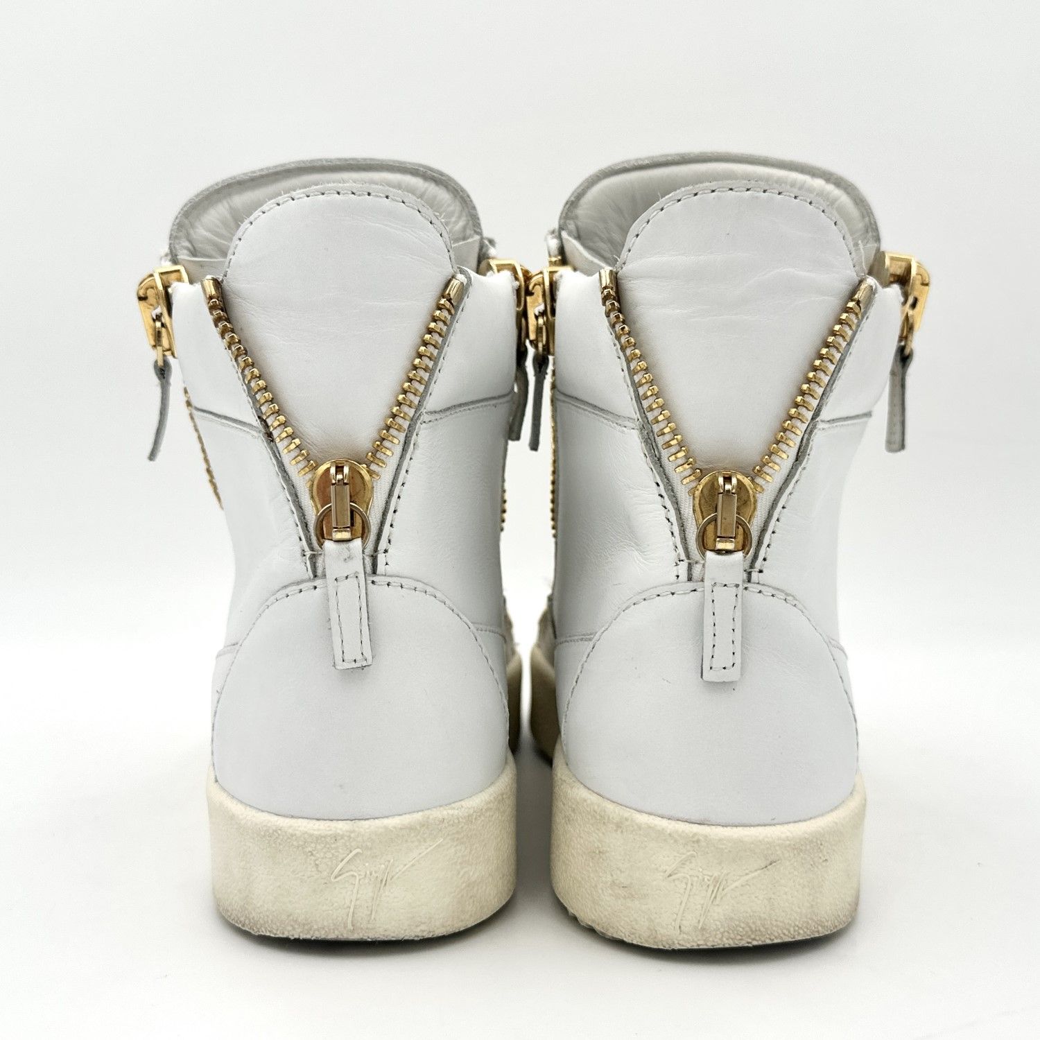 □激レア□ GIUSEPPE ZANOTTI ハイカットスニーカー ホワイト □激レア□ GIUSEPPE ZANOTTI ハイカットスニーカー ホワイト