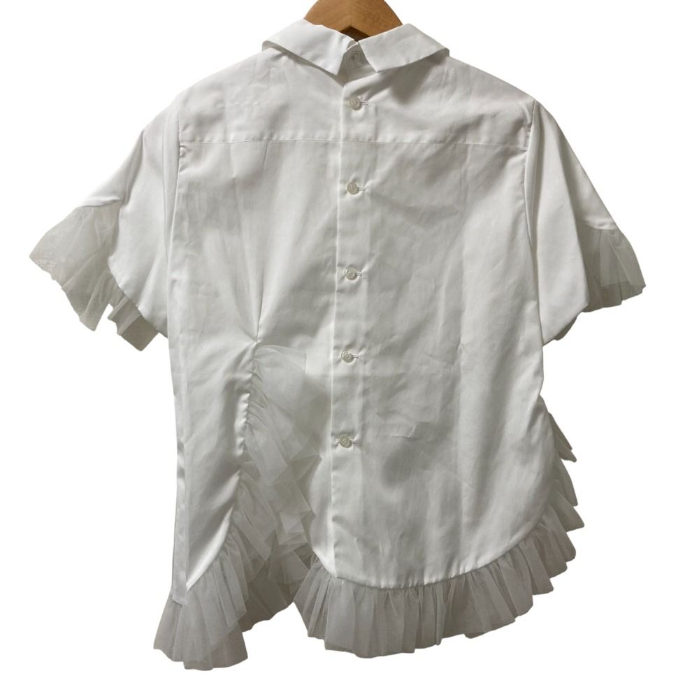 良品 23SS noir kei ninomiya ノワール ケイニノミヤ チュールフリル  