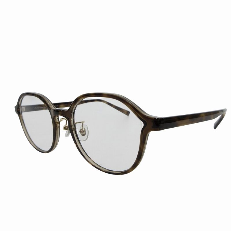 JINS ジンズ エイティーズ メガネ 眼鏡 べっ甲調 49.1□19.0-148 茶