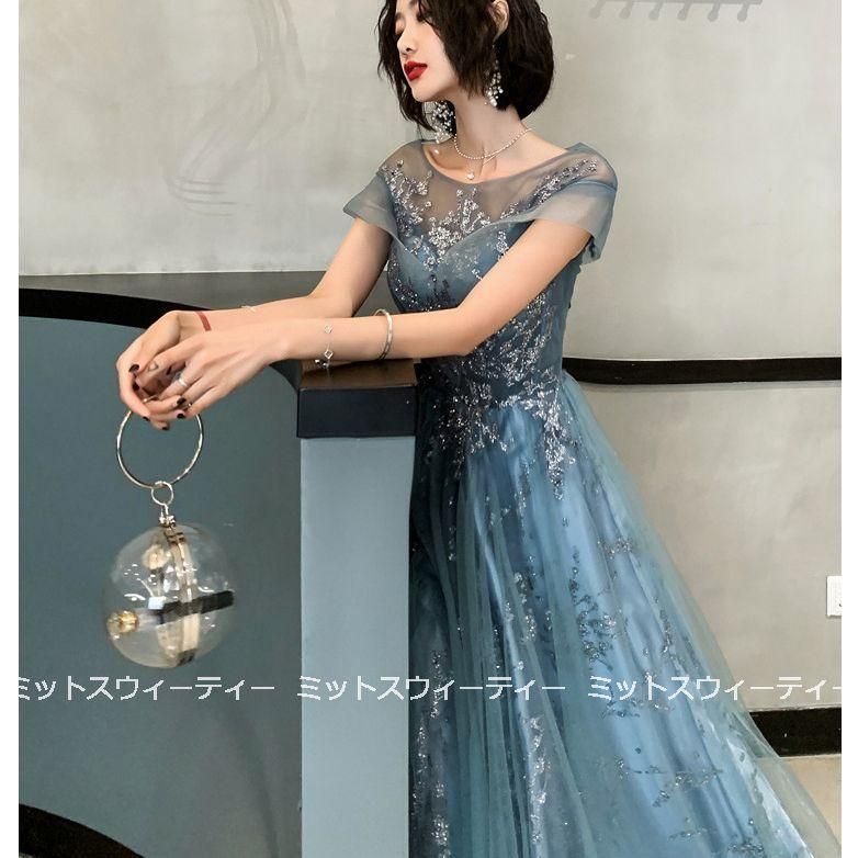 ロング丈ドレス キ