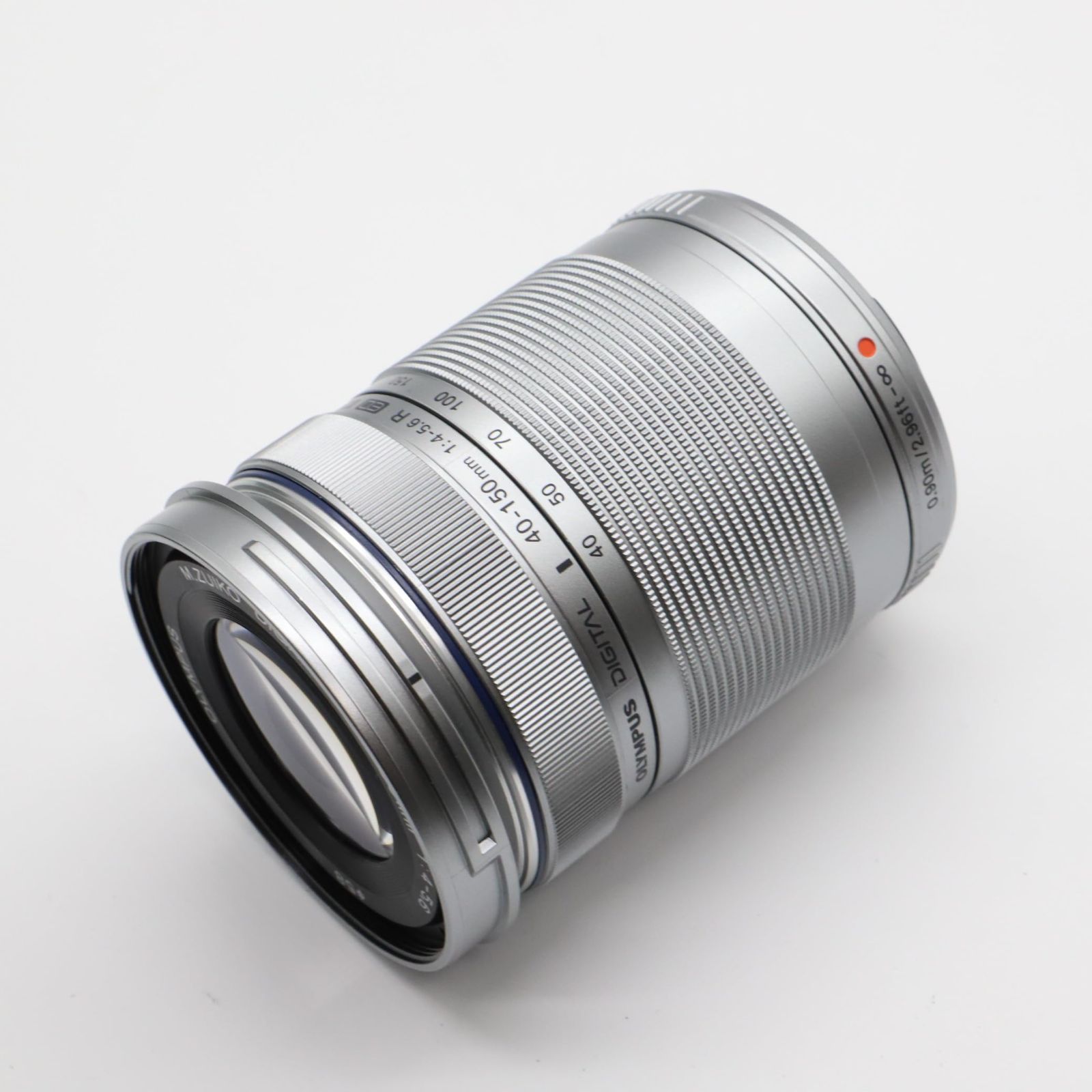 未使用品 M.ZUIKO 40-150mm R 望遠レンズ シルバー - レンズ(ズーム)