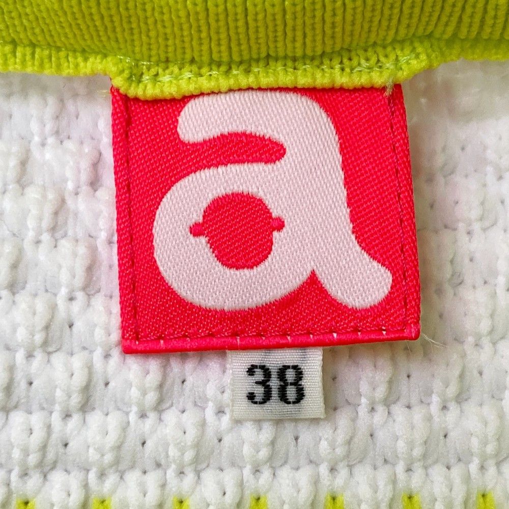 サイズ：38 ARCHIVIO アルチビオ ニットスカート ボーダー柄