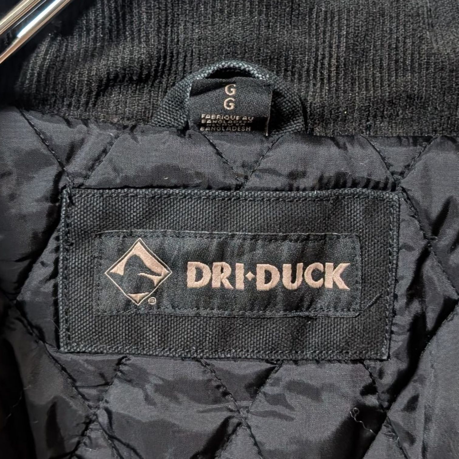 DRI DUCK/ドライダック】ダック デトロイト ジャケット 襟コーデュロイ 