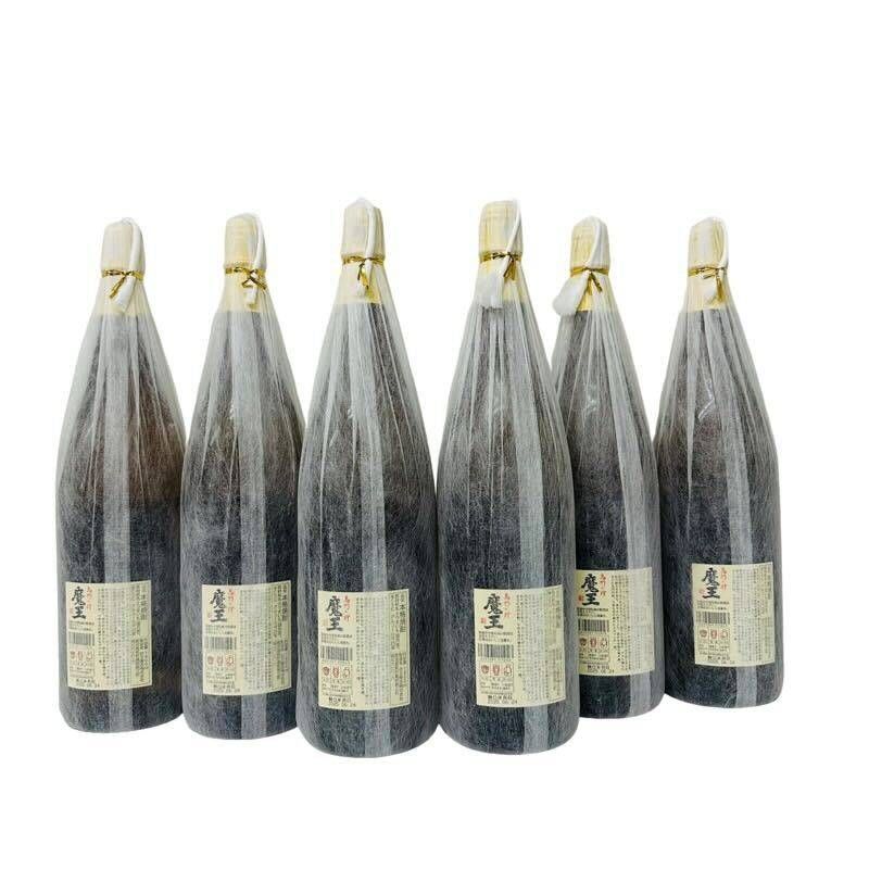 焼酎魔王の1800ml ×6本ー送料込 魔王 芋焼酎 (まおう) 1800ml 〈専用化粧箱入〉/ 白玉醸造 【箱