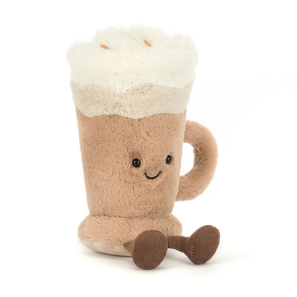 新作　新品　ジェリーキャット　カフェ　ラテ　コーヒー　coffee ぬいぐるみ 新品 ジェリーキャット Jellycat ラテ ドリンク ぬいぐるみ ギフト袋