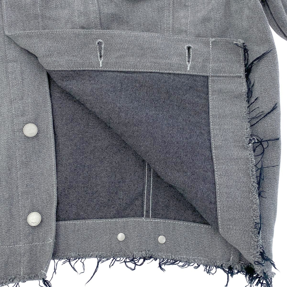 Graphpaper×YOKE グラフペーパー×ヨーク 24AW CUT-OFF DENIM TRUCKER 