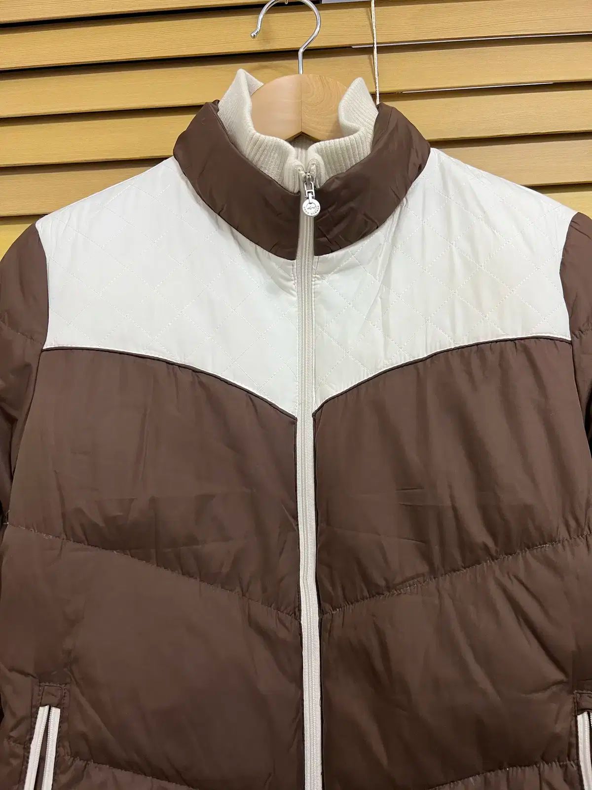 グレッグ ノーマン レディース ブラウン ダックダウンジャケット 95