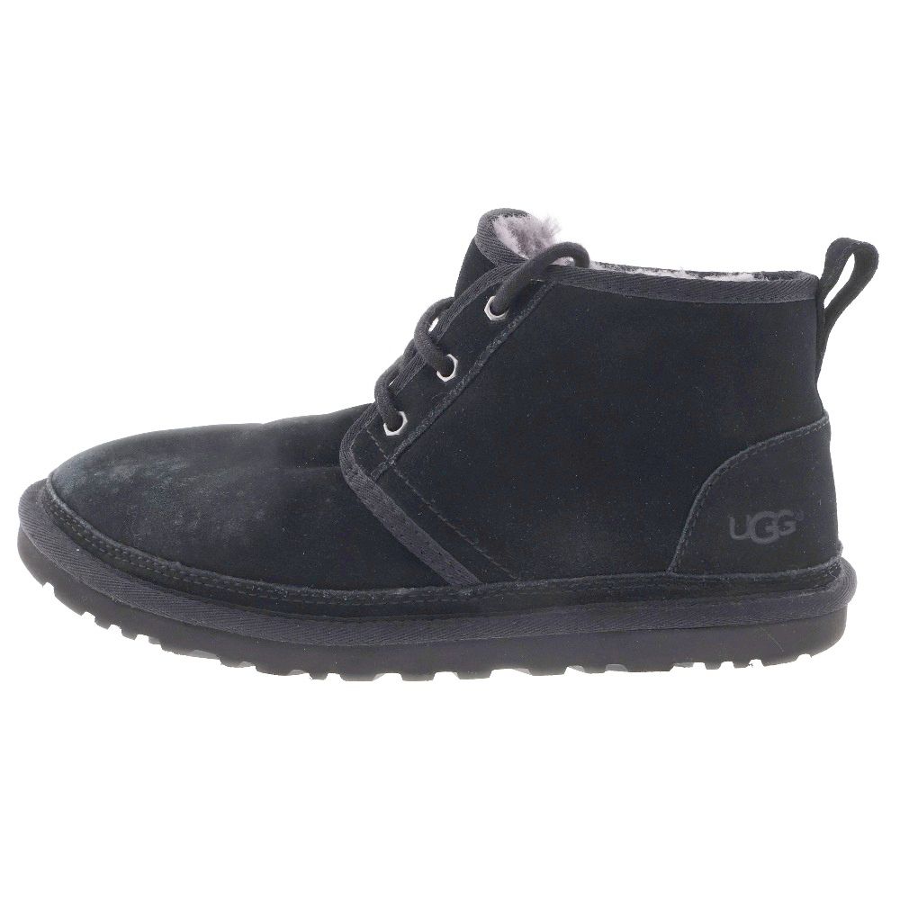 UGG (アグ) NEUMEL BOOT ニューメル レースアップムートンブーツ ブラック F27018C