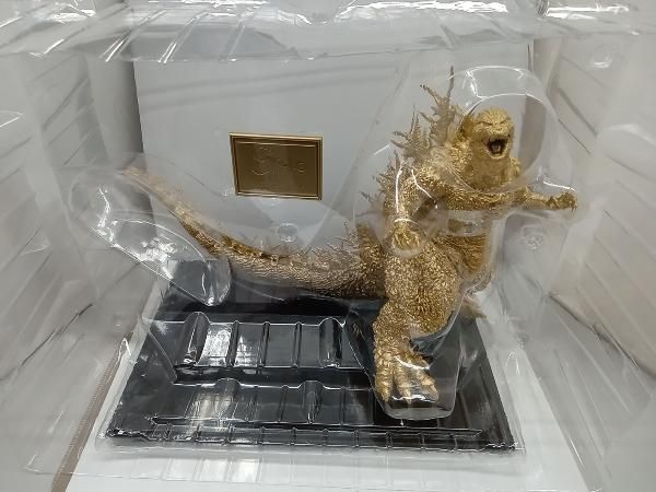 一番くじゴジラ2023SOFVICSゴールドカラーver. ゴジラ－1.0 迫力とゴージャス感を兼ね備えた金のゴジラ！フィギュア「ゴジラ