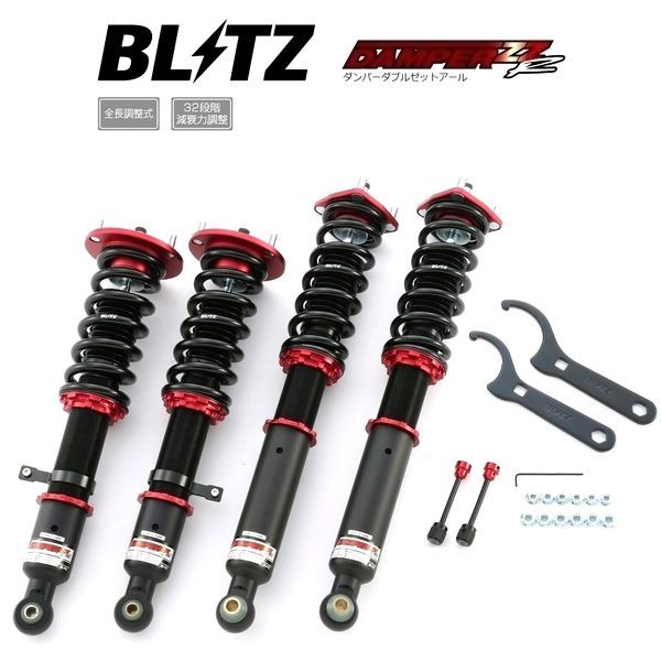 BLITZ ブリッツ 車高調 DAMPER ZZ-R ZZR ダブルゼットアール マークII ブリット JZX110W 2002 01- 92751