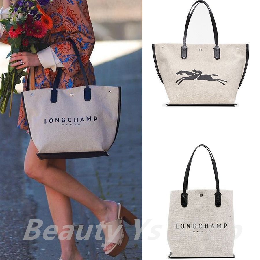 新品未使用]ロンシャン LONGCHAMP ロゾ Lサイズ キャンバストートバッグ 465312 - メルカリ