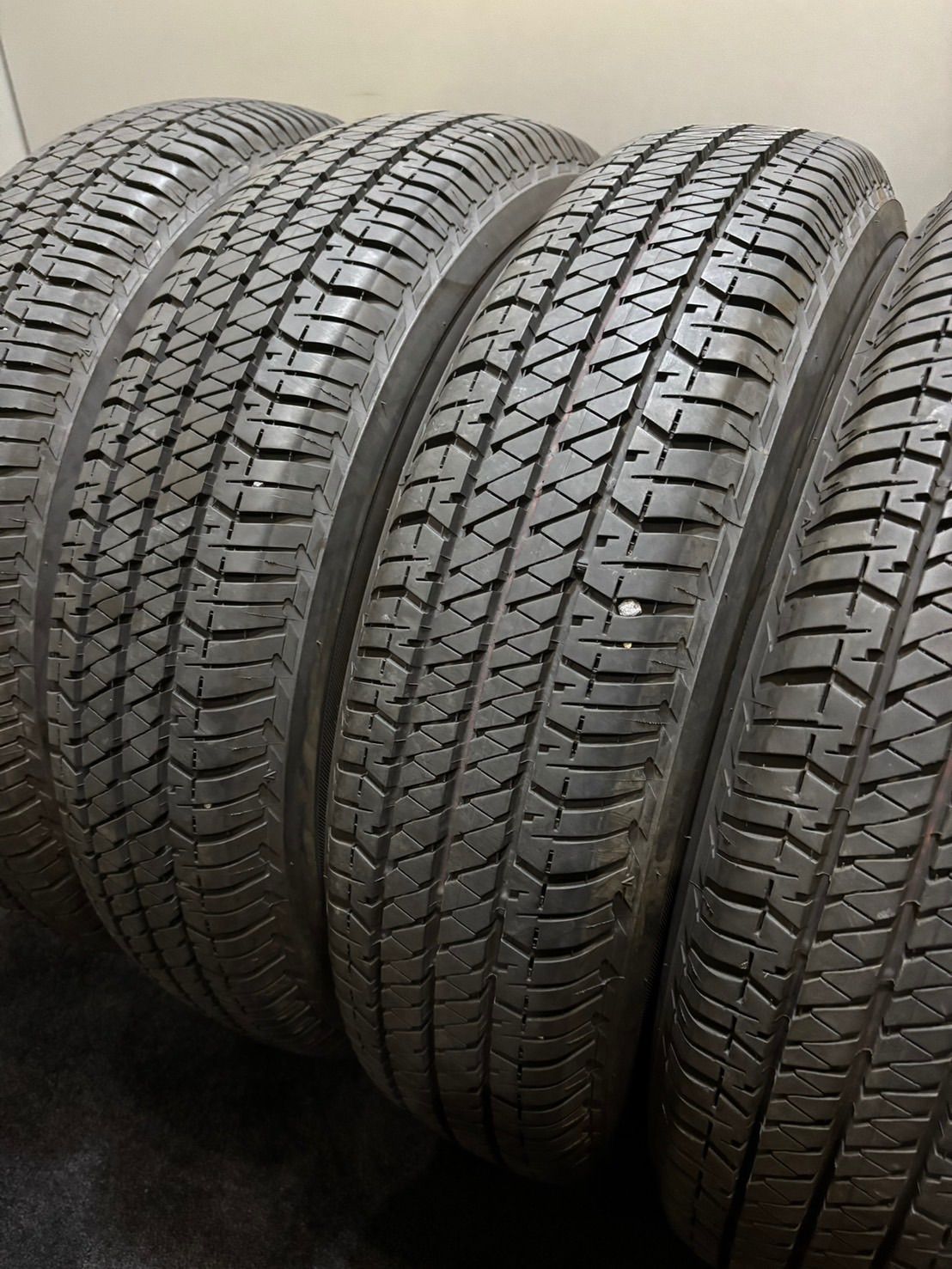 175|80R16 BRIDGESTONE|DUELER H|T 684Ⅱ 22年製 夏タイヤ サマータイヤ 4本 ブリヂストン ジムニー 南4-J567