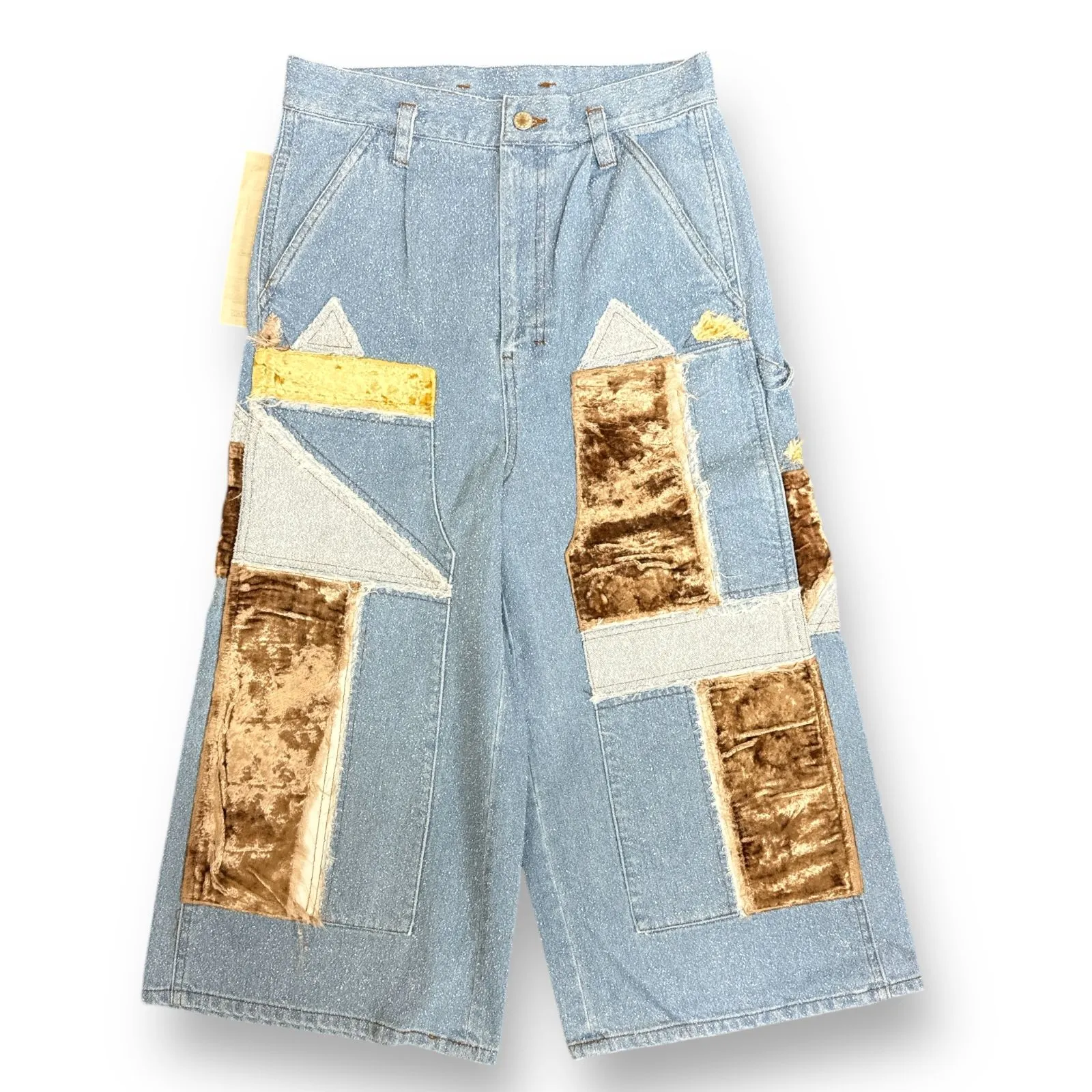 定価75900円 新品 SHINYA KOZUKA 23AW DRAWN KNEE NEPPY DENIM PANTS 